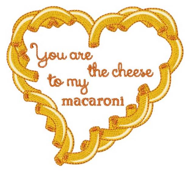 Picture of You Are The Cheese Machine Embroidery Design