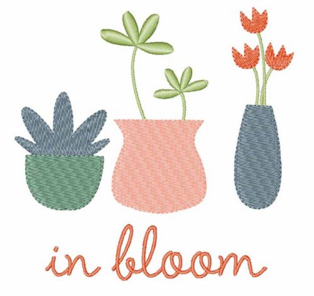 Picture of In Bloom Machine Embroidery Design