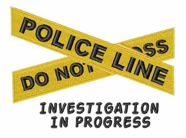 Picture of Investigation Machine Embroidery Design