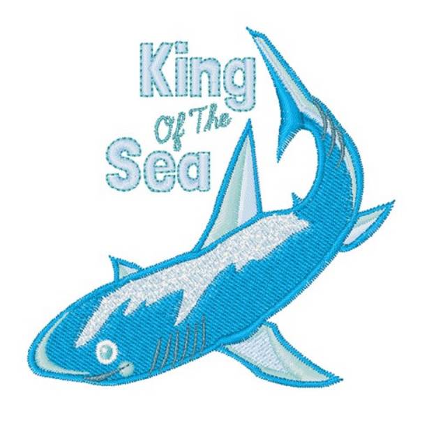 Picture of King Of Sea Machine Embroidery Design