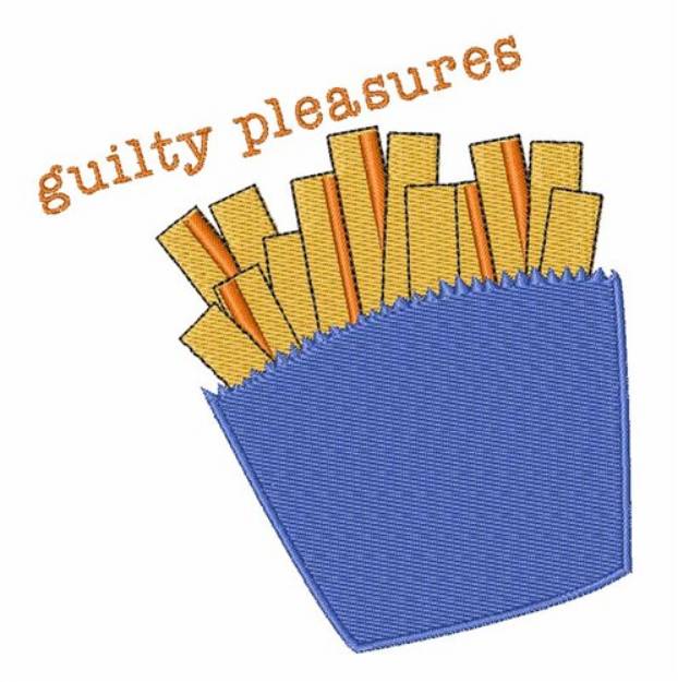 Picture of Guilty Pleasures Machine Embroidery Design