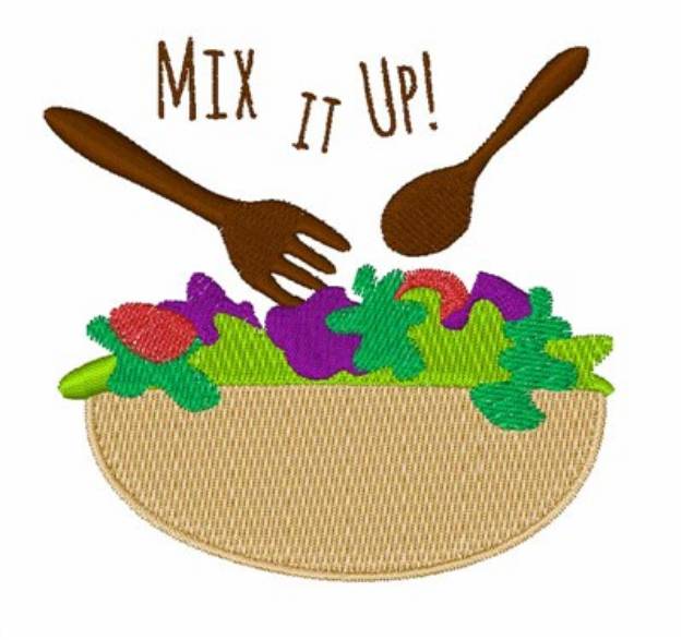 Picture of Mix It Up Machine Embroidery Design