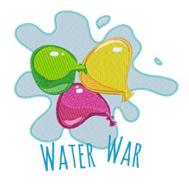 Picture of Water Wat Machine Embroidery Design