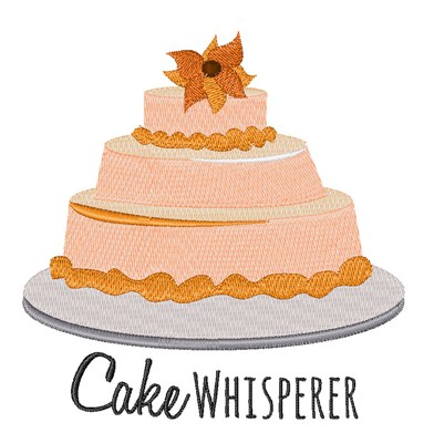 Cake Whisperer Machine Embroidery Design