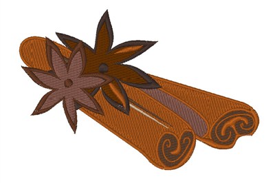 Cinnamon Sticks Machine Embroidery Design
