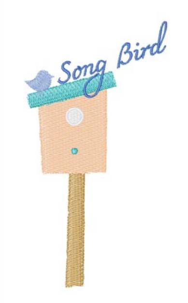 Picture of Song Bird Machine Embroidery Design