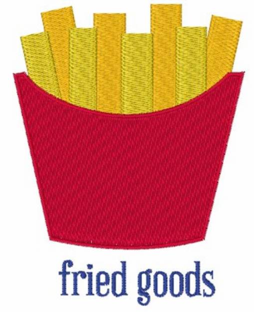 Picture of Fried Goods Machine Embroidery Design