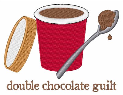 Chocolate Guilt Machine Embroidery Design