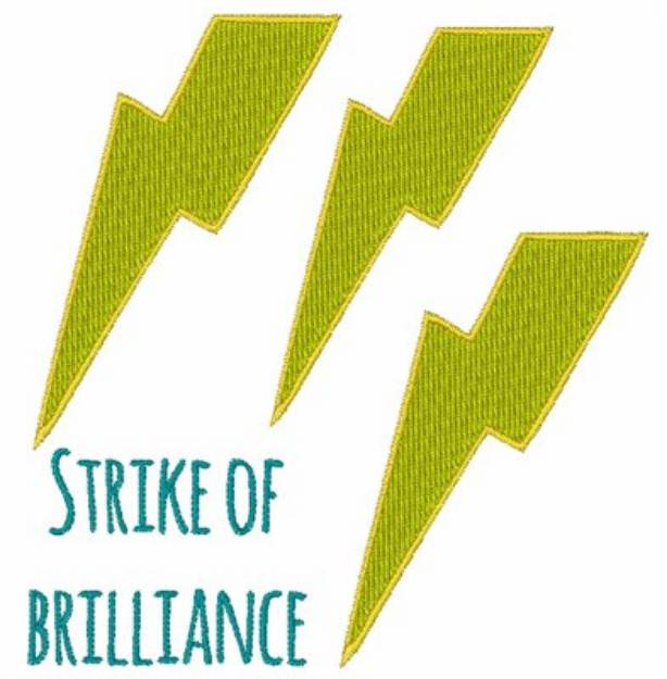 Picture of Strike Of Brilliance Machine Embroidery Design