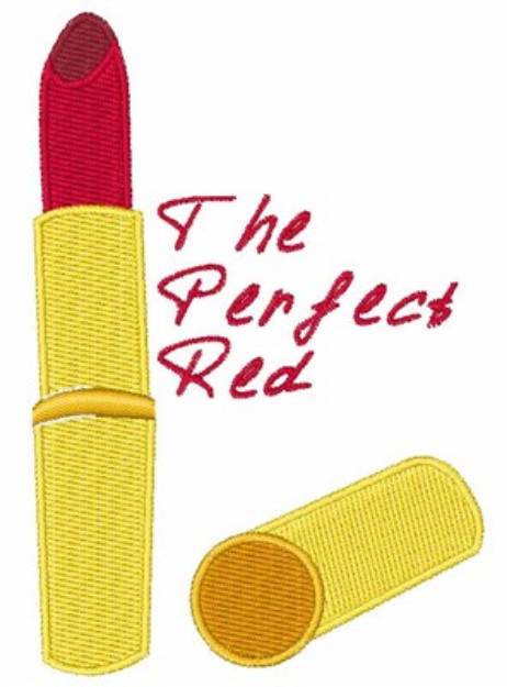 Picture of Perfect Red Machine Embroidery Design