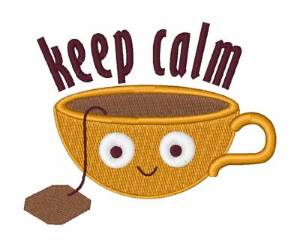 Picture of Keep Calm Machine Embroidery Design