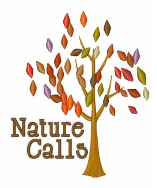 Picture of Nature Calls Machine Embroidery Design