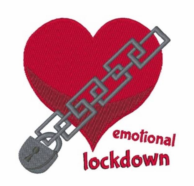 Picture of Emotional Lockdown Machine Embroidery Design