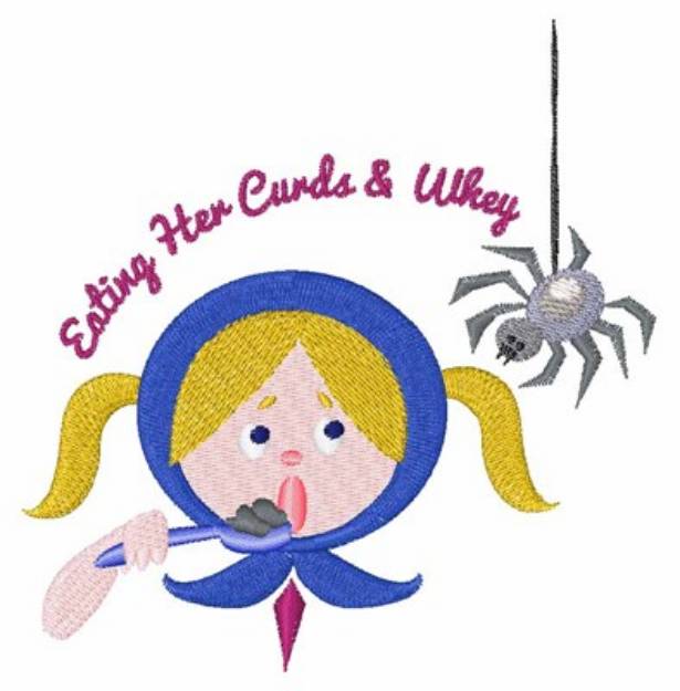 Picture of Curds & Whey Machine Embroidery Design