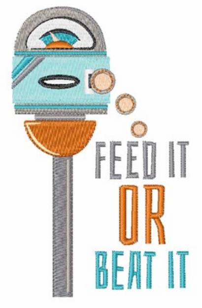 Picture of Feed It Machine Embroidery Design