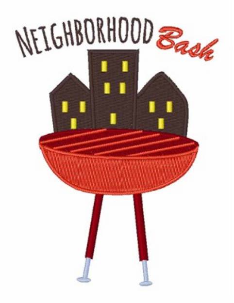 Picture of Neighborhood Bash Machine Embroidery Design