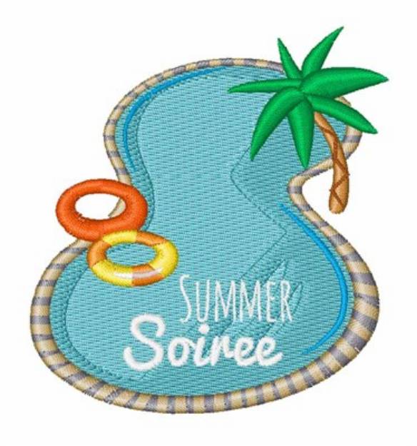 Picture of Summer Soiree Machine Embroidery Design