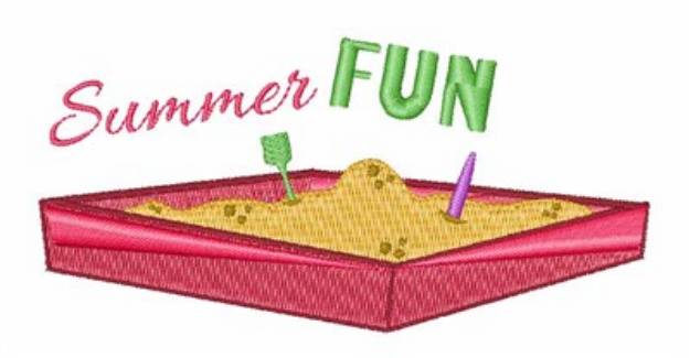 Picture of Summer Fun Machine Embroidery Design