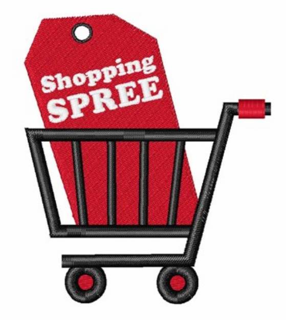 Picture of Shopping Spree Machine Embroidery Design