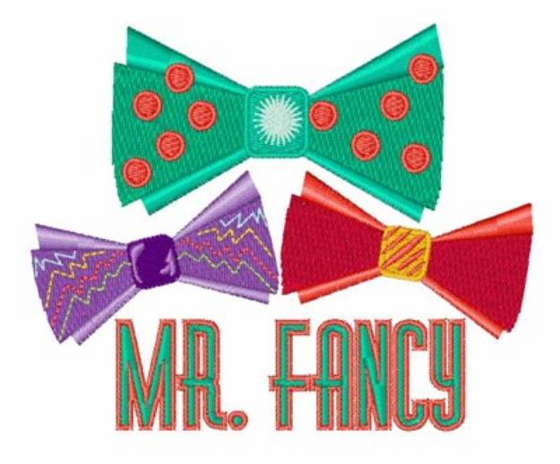 Picture of Mr Fancy Machine Embroidery Design