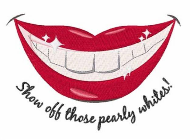 Picture of Pearly Whites Machine Embroidery Design