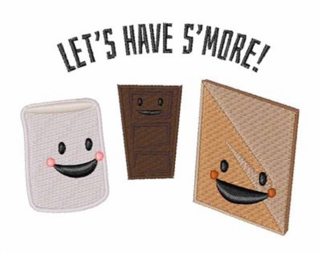 Picture of Lets Have Smore Machine Embroidery Design