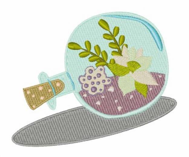 Picture of Bottle Terrarium Machine Embroidery Design