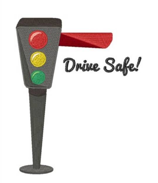 Picture of Drive Safe Machine Embroidery Design