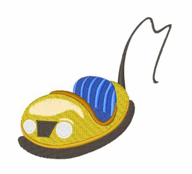 Picture of Bumper Car Machine Embroidery Design