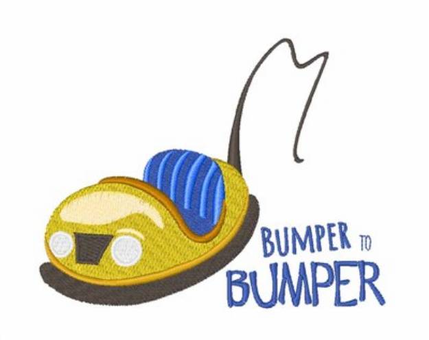 Picture of Bumper To Bumper Machine Embroidery Design