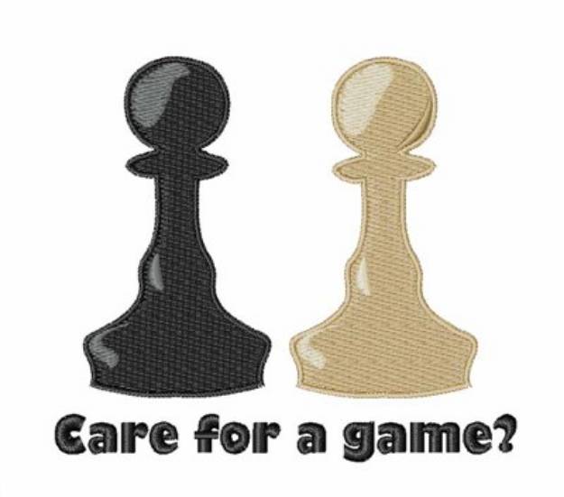 Picture of Care For A Game? Machine Embroidery Design