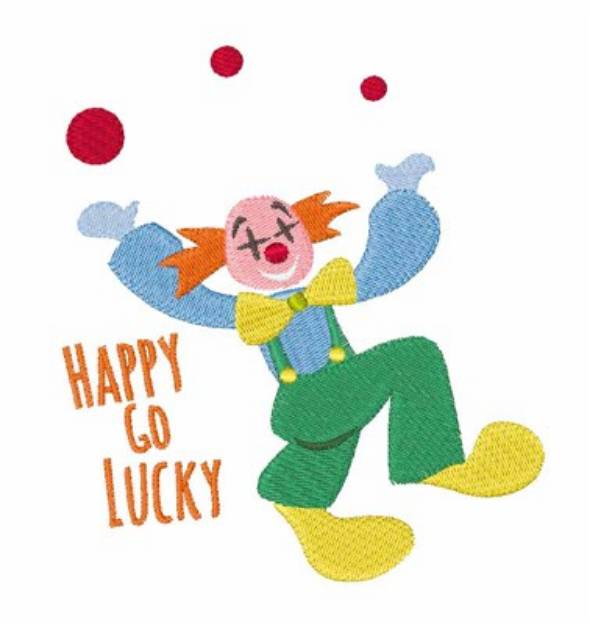 Picture of Happy Go Lucky Machine Embroidery Design