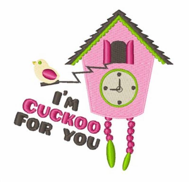 Picture of Cuckoo For You Machine Embroidery Design