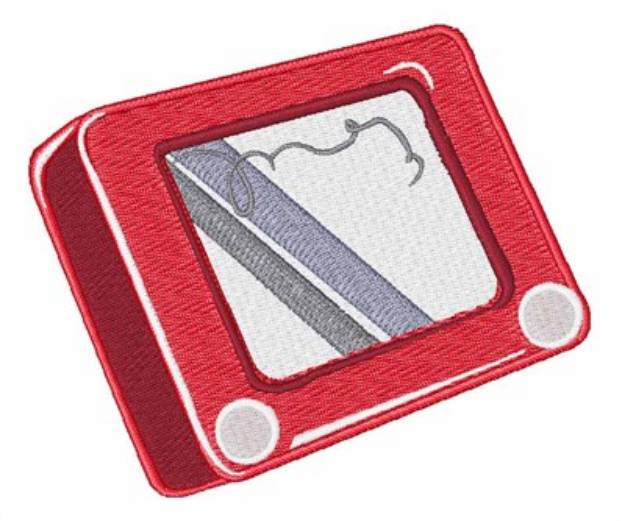 Picture of Etch A Sketch Machine Embroidery Design