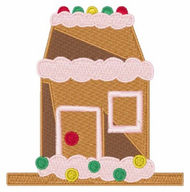 Picture of Gingerbread House Machine Embroidery Design