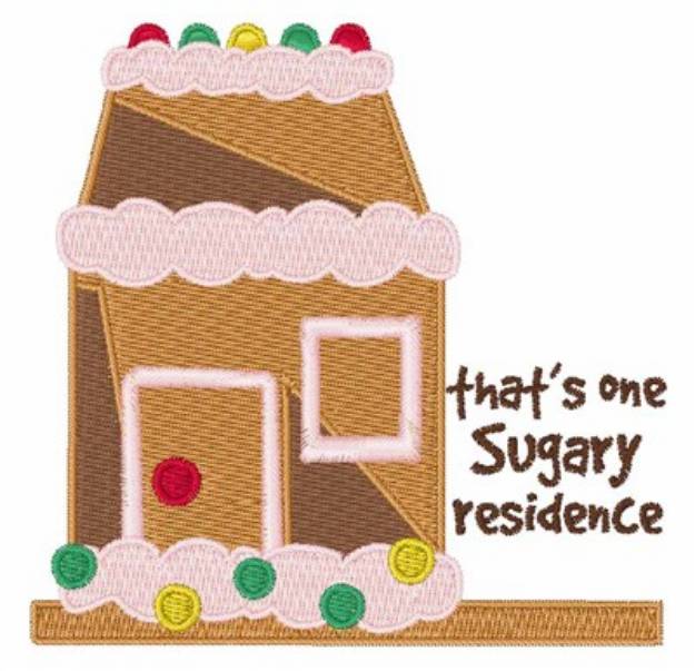 Picture of Sugary Residence Machine Embroidery Design