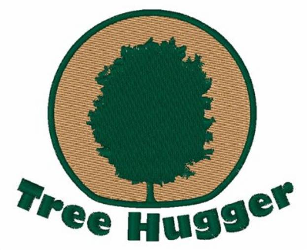 Picture of Tree Hugger Machine Embroidery Design