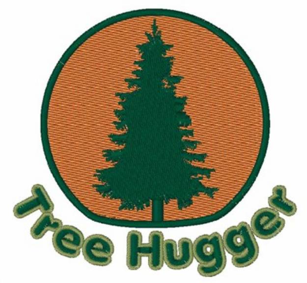 Picture of Tree Hugger Machine Embroidery Design