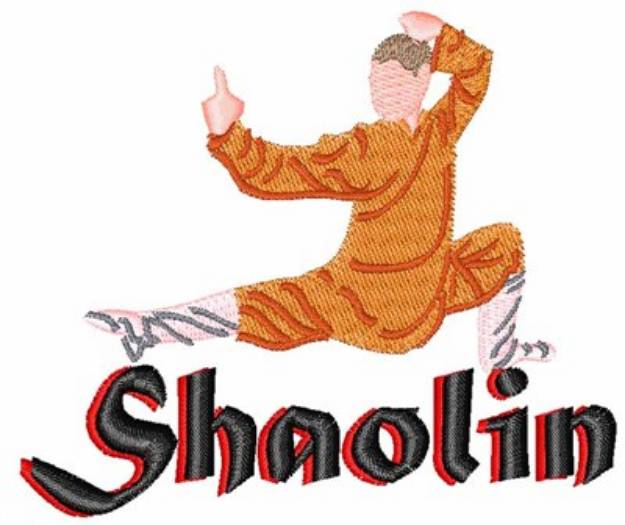 Picture of Shaolin Machine Embroidery Design