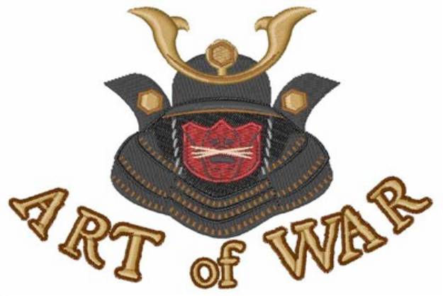 Picture of Art Of War Machine Embroidery Design