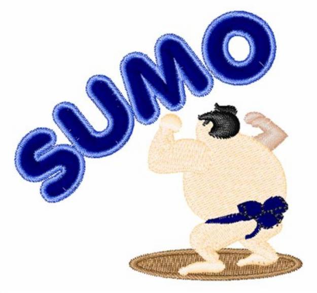 Picture of Sumo Machine Embroidery Design