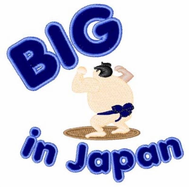 Picture of Big In Japan Machine Embroidery Design