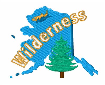 Wilderness Machine Embroidery Design