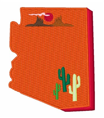 Arizona Machine Embroidery Design