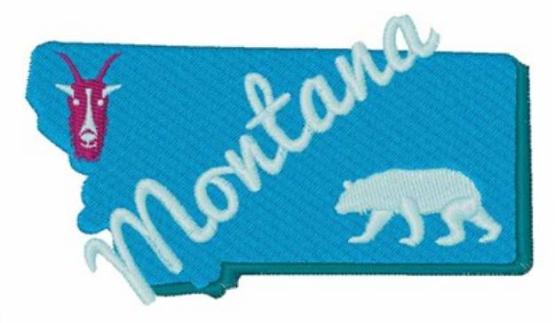 Picture of Montana Machine Embroidery Design