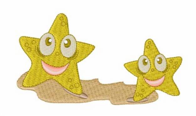 Picture of Starfish Machine Embroidery Design