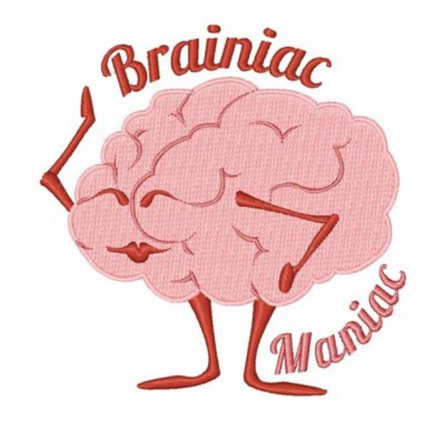 Picture of Bainiac Maniac Machine Embroidery Design