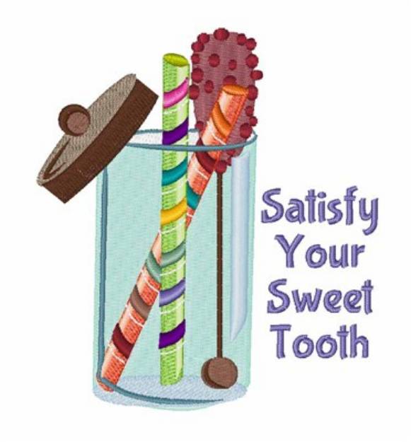 Picture of Sweet Tooth Machine Embroidery Design