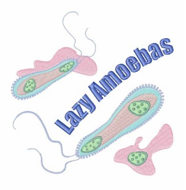 Picture of Lazy Amoebas Machine Embroidery Design