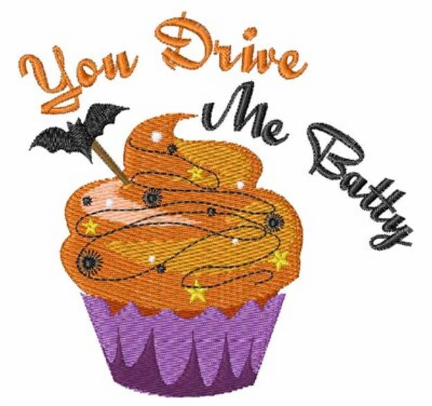 Picture of Drive Me Batty Machine Embroidery Design